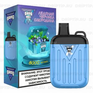 Gang Xbox 8000 - Ледяная Черника Смородина Gang Xbox 8000 - Ледяная Черника Смородина