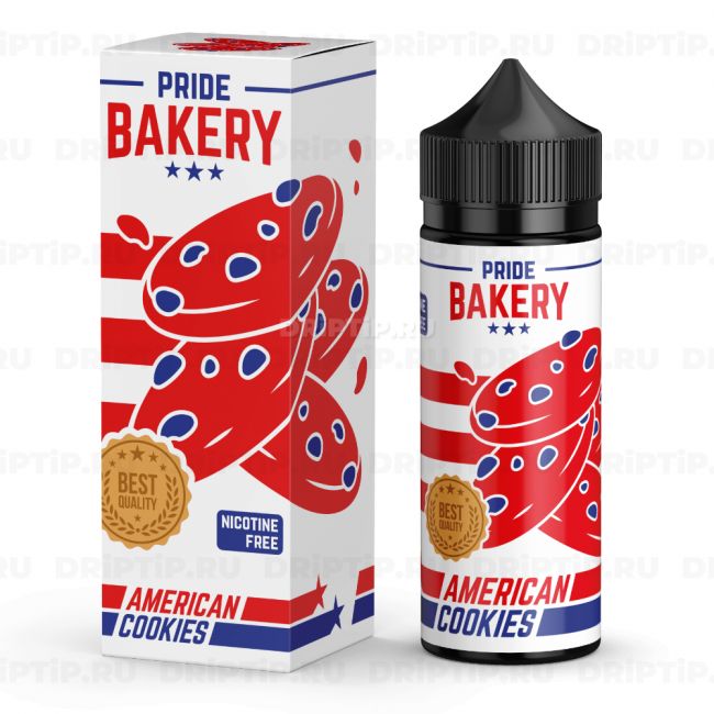 Жидкость Pride Bakery - American cookies Жидкость Pride Bakery - American cookies