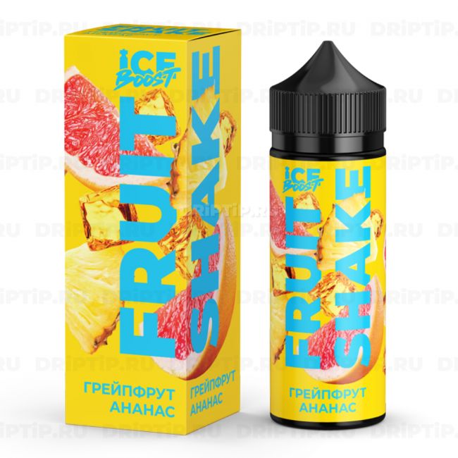Жидкость Fruit Shake Ice Boost - Грейпфрут-Ананас Жидкость Fruit Shake Ice Boost - Грейпфрут-Ананас
