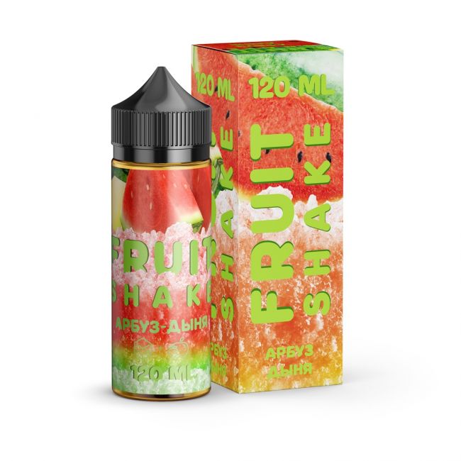 Жидкость Fruit Shake Арбуз-Дыня 3mg 120ml Жидкость Fruit Shake Арбуз-Дыня 3mg 120ml