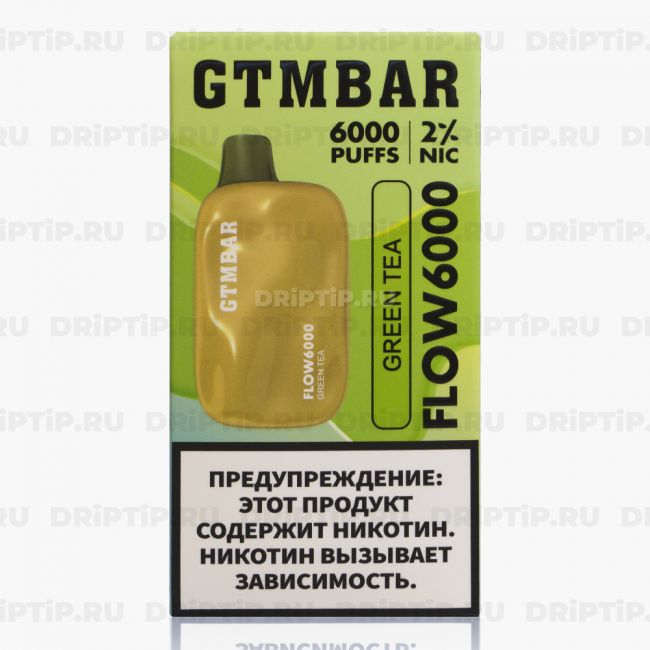 GTM BAR Flow 6000 - Green Tea GTM BAR Flow 6000 - Green Tea