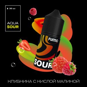 Fummo Aqua Sour Salt - Клубника с Кислой Малиной Fummo Aqua Sour Salt - Клубника с Кислой Малиной