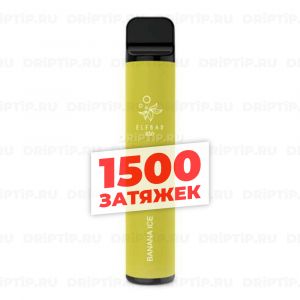 Elf Bar 1500 - Банановый Лёд Elf Bar 1500 - Банановый Лёд