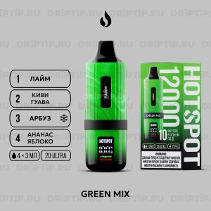 Hotspot 12000 - Green Mix Hotspot 12000 - Green Mix