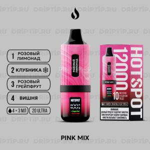 Hotspot 12000 - Pink Mix Hotspot 12000 - Pink Mix