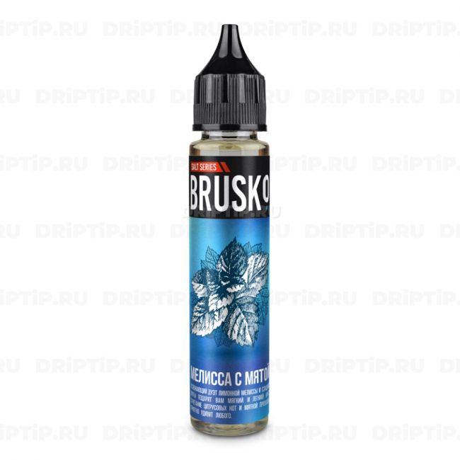 Жидкость Brusko Salt - Мелисса с мятой Жидкость Brusko Salt - Мелисса с мятой