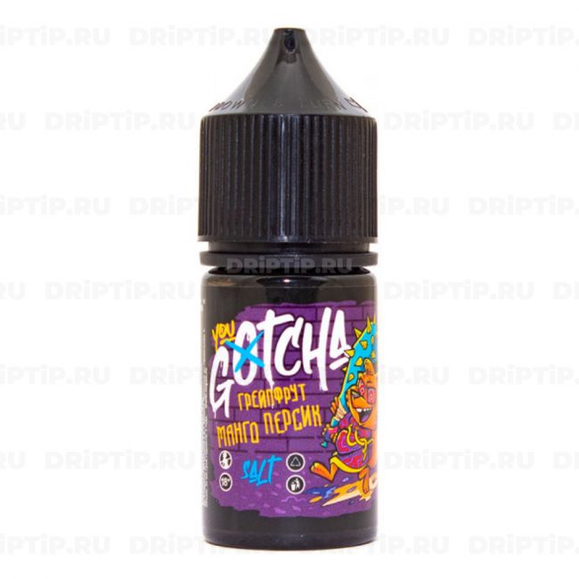 Gotcha Salt - Грейпфрут Манго Персик Gotcha Salt - Грейпфрут Манго Персик