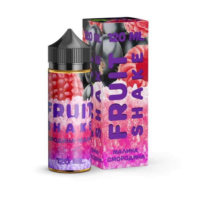 Жидкость Fruit Shake Малина-Смородина 3mg 120ml Жидкость Fruit Shake Малина-Смородина 3mg 120ml