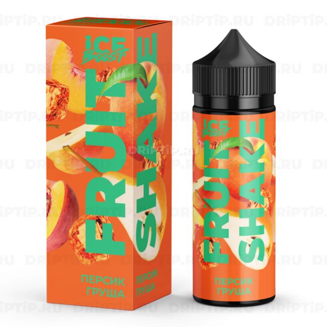 Жидкость Fruit Shake Ice Boost - Персик-Груша Жидкость Fruit Shake Ice Boost - Персик-Груша