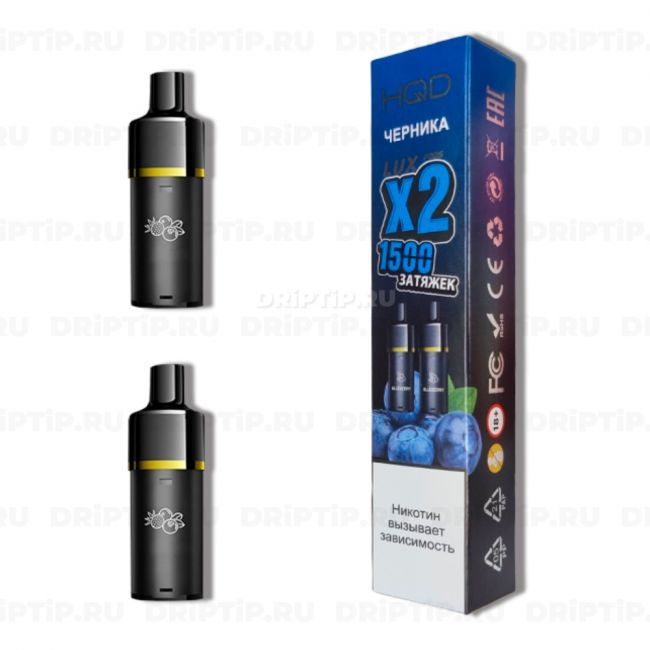 Hqd Lux Картридж / 2 шт - Черника Hqd Lux Картридж / 2 шт - Черника