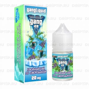 Gang Ice Salt - Хвойный Чай Смородина Gang Ice Salt - Хвойный Чай Смородина