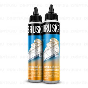 Brusko - Творожный десерт с кусочками банана Brusko - Творожный десерт с кусочками банана