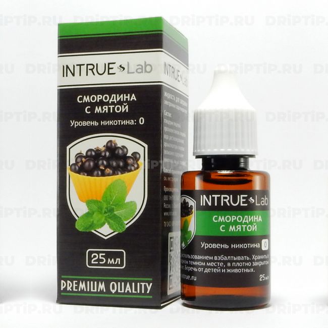 Жидкость Intrue Lab - Смородина с мятой 