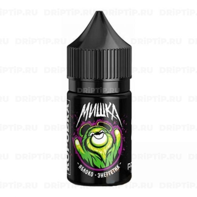Жидкость Мишка Salt - Яблоко Энергетик 