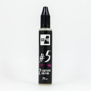 60/40 #5 (киви, грейпфрут, зеленый чай) 60/40 #5 (киви, грейпфрут, зеленый чай)