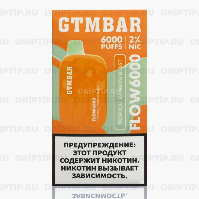 GTM BAR Flow 6000 - Tropical Rainbow Blast GTM BAR Flow 6000 - Tropical Rainbow Blast