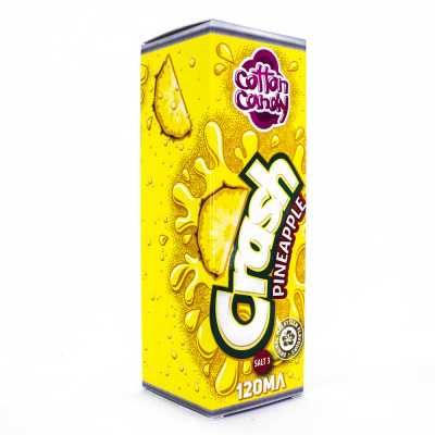 CRASH Pineapple 0mg 120ml + никобустер CRASH Pineapple 0mg 120ml + никобустер