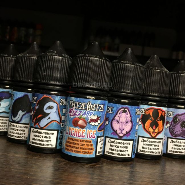 Freeze Breeze Blizzard Salt - Rasberry Ice Freeze Breeze Blizzard Salt - Rasberry Ice