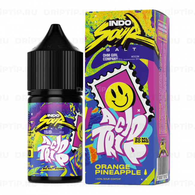 Жидкость Indo Sour Salt - Acid Trip 