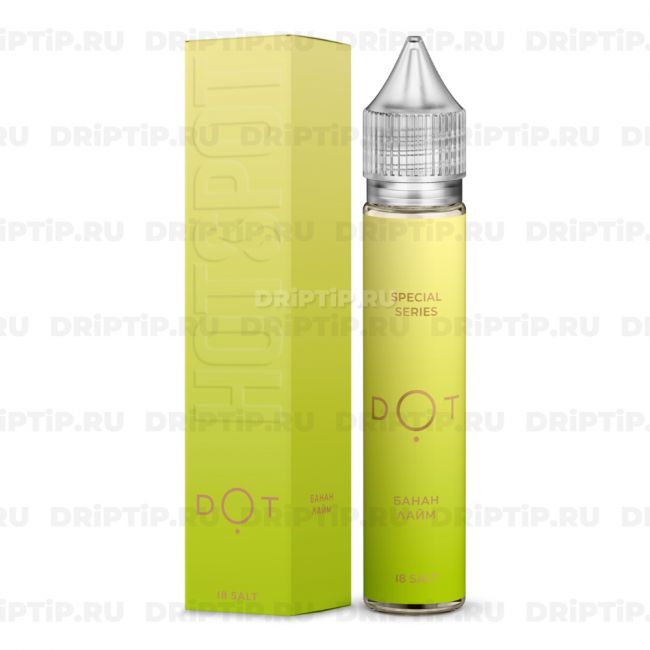 Жидкость HotSpot Dot Salt - Банан Лайм Жидкость HotSpot Dot Salt - Банан Лайм