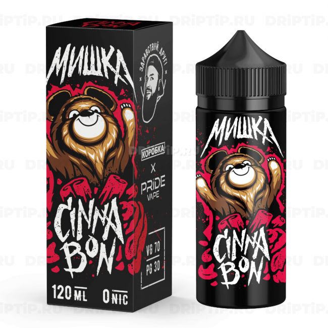 Жидкость Мишка - Булочка с корицей 