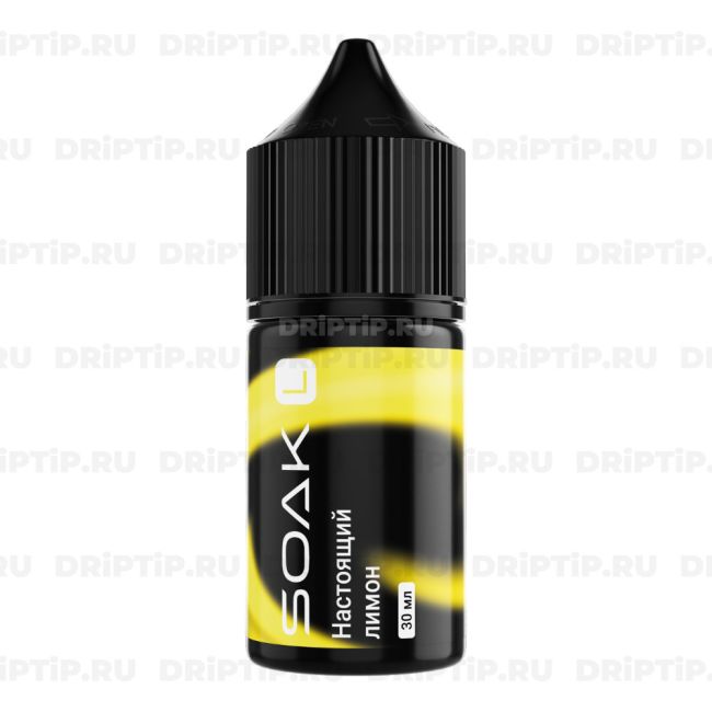 Жидкость Soak L Salt - Настоящий Лимон Жидкость Soak L Salt - Настоящий Лимон