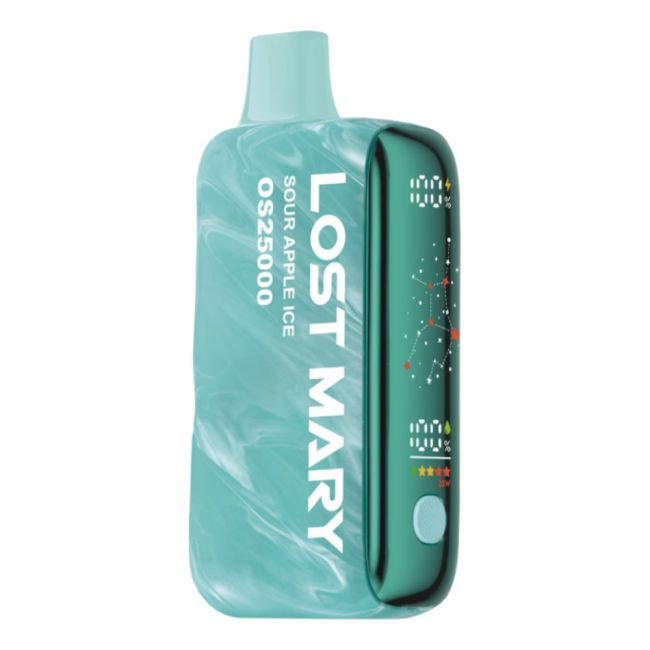 Lost Mary OS25000 - Кислое Яблоко Лёд Lost Mary OS25000 - Кислое Яблоко Лёд