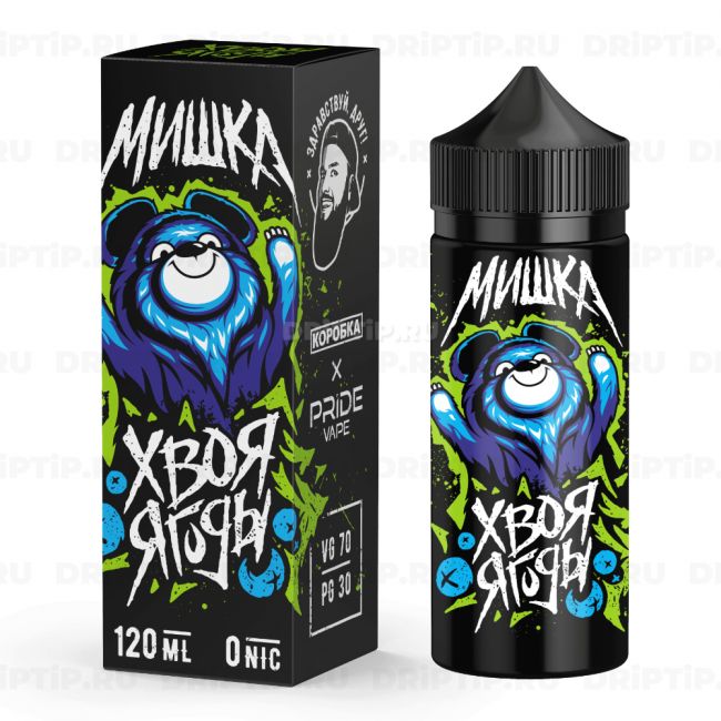 Жидкость Мишка - Хвоя ягоды 