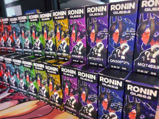 Жидкость RONiN Guess Salt - Сахарная вата (MQ74$&9) 