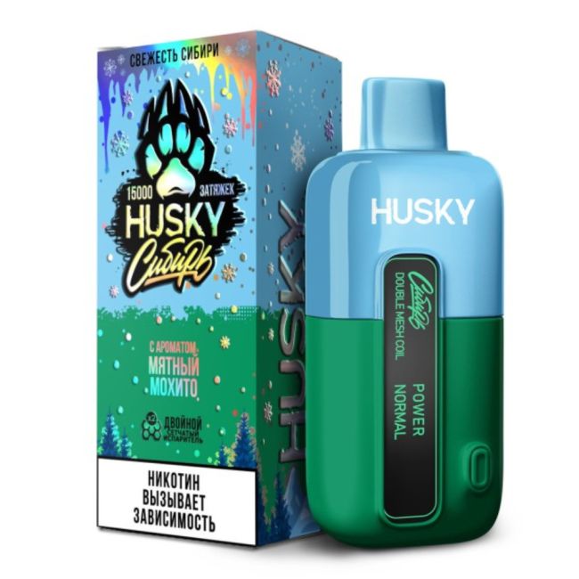 Husky x Сибирь 15000 - Мятный мохито Husky x Сибирь 15000 - Мятный мохито