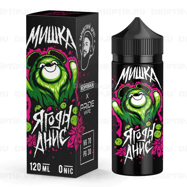 Жидкость Мишка - Ягоды анис 