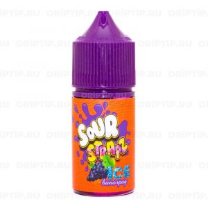 Sour Strapz Ice Sour Salt - Виноград Sour Strapz Ice Sour Salt - Виноград