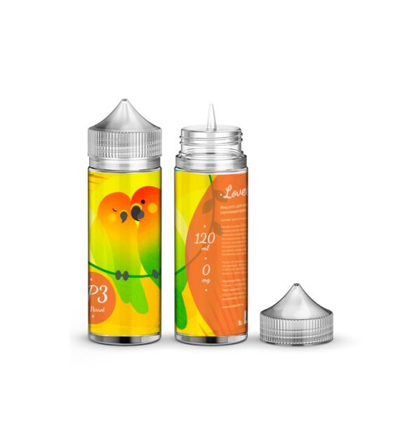 Жидкость Cloud Parrot 3 - Lovebird 120 ml + никобустер Жидкость Cloud Parrot 3 - Lovebird 120 ml + никобустер