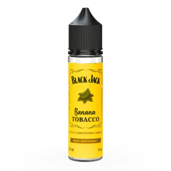 Жидкость Black Jack - Banana Tobacco 