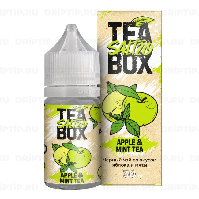 Жидкость Tea Box Salt - Apple & Mint Tea Жидкость Tea Box Salt - Apple & Mint Tea