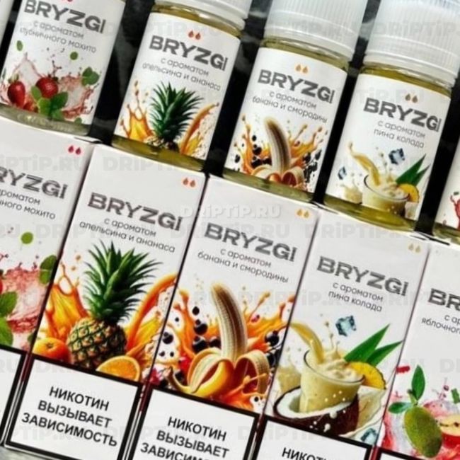 Жидкость Bryzgi Salt - Банан Смородина Жидкость Bryzgi Salt - Банан Смородина