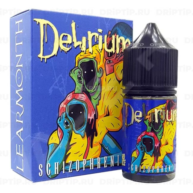 Жидкость Schizophrenia Salt - Delirium Жидкость Schizophrenia Salt - Delirium