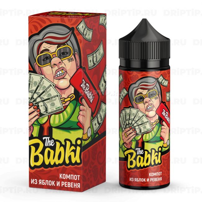 Жидкость The Babki - Компот Из Яблок И Ревеня Жидкость The Babki - Компот Из Яблок И Ревеня