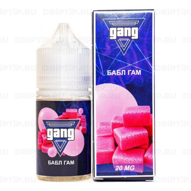 Жидкость Gang Salt - Бабл Гам Жидкость Gang Salt - Бабл Гам