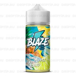 Blaze On Ice - Lime Pineapple Blend Blaze On Ice - Lime Pineapple Blend
