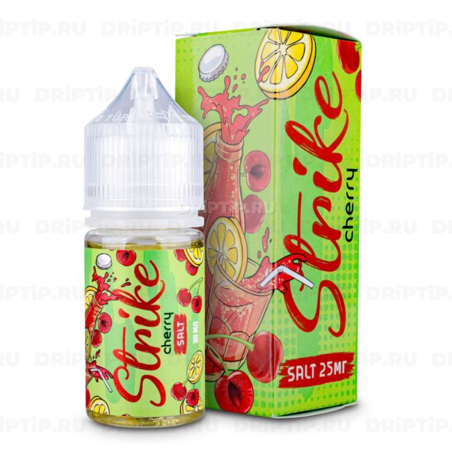 Жидкость Strike Salt - Cherry Жидкость Strike Salt - Cherry