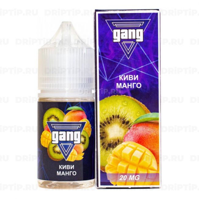 Жидкость Gang Salt - Киви Манго Жидкость Gang Salt - Киви Манго