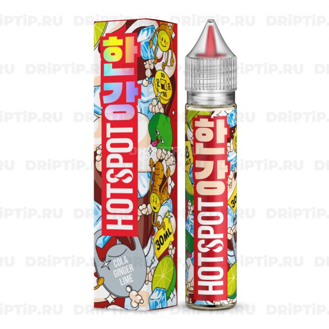 Жидкость Hotspot Hangang Salt - Cola Ginger Lime Жидкость Hotspot Hangang Salt - Cola Ginger Lime
