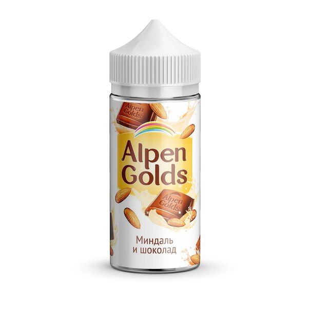 ALPEN GOLDS Мол. шоколад с миндалем 3mg 100ml