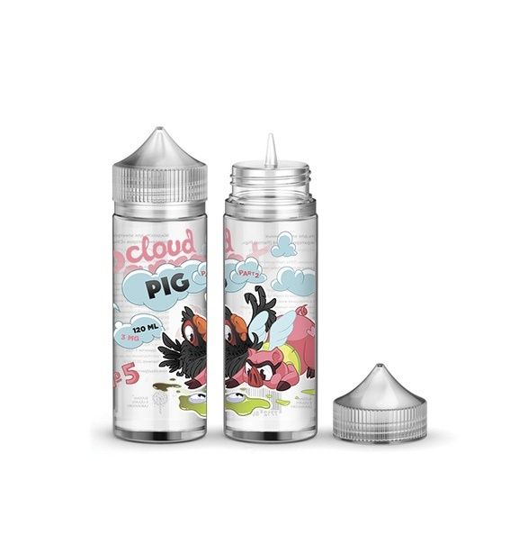 Жидкость CLOUD PIG "5" 0mg 120ml + никобустер Жидкость CLOUD PIG "5" 0mg 120ml + никобустер
