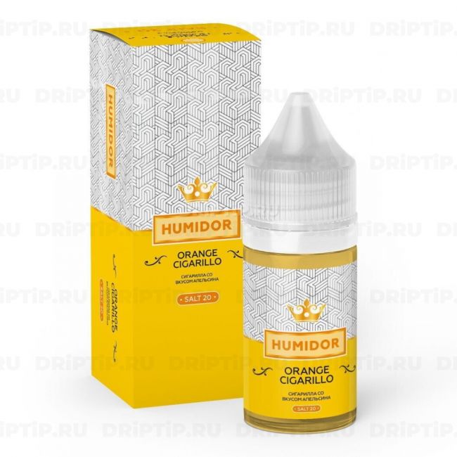 Жидкость Humidor Salt - Orange Cigarillo Жидкость Humidor Salt - Orange Cigarillo