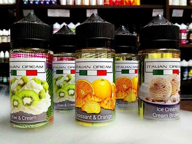 ITALIAN DREAM Ice Cream Cream Brulee 0mg 100ml ITALIAN DREAM Ice Cream Cream Brulee 0mg 100ml