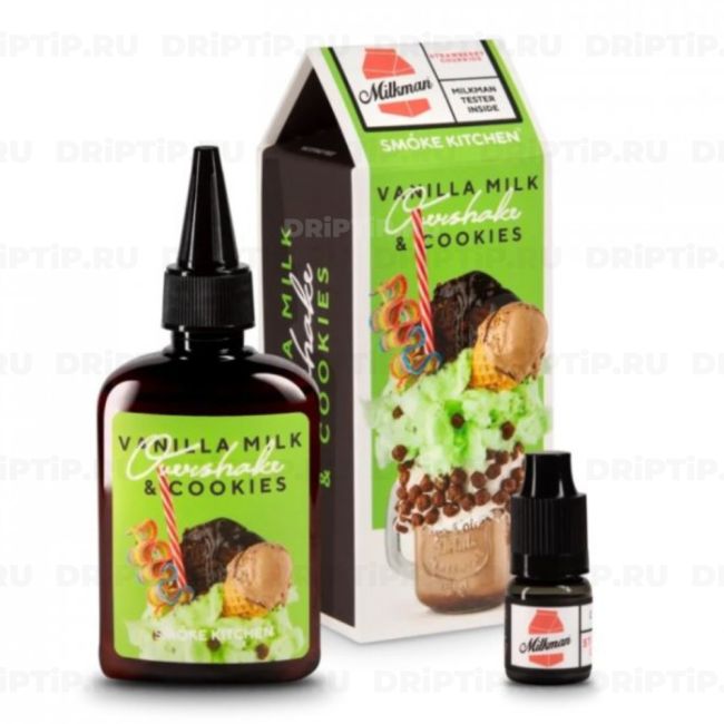 Жидкость Overshake - Vanilla Milk & Cookies 