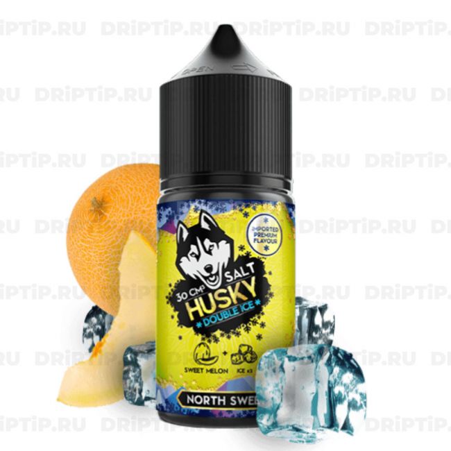 Жидкость Husky Import Double Ice Salt - North Sweet Жидкость Husky Import Double Ice Salt - North Sweet