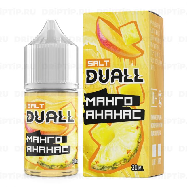 Жидкость Duall Salt - Манго Ананас Жидкость Duall Salt - Манго Ананас
